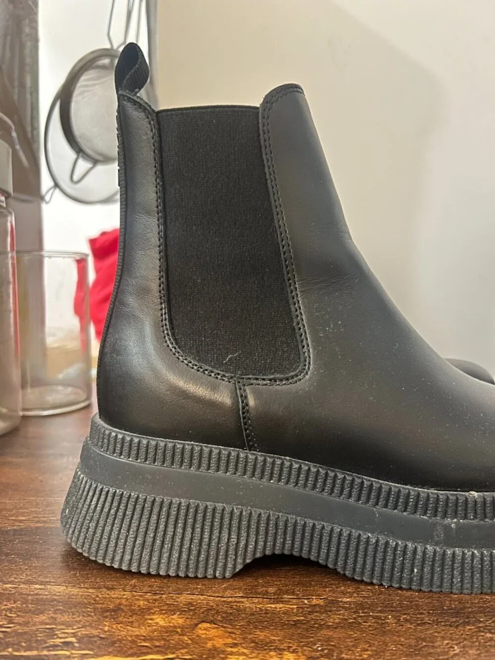 Ganni chelsea boots